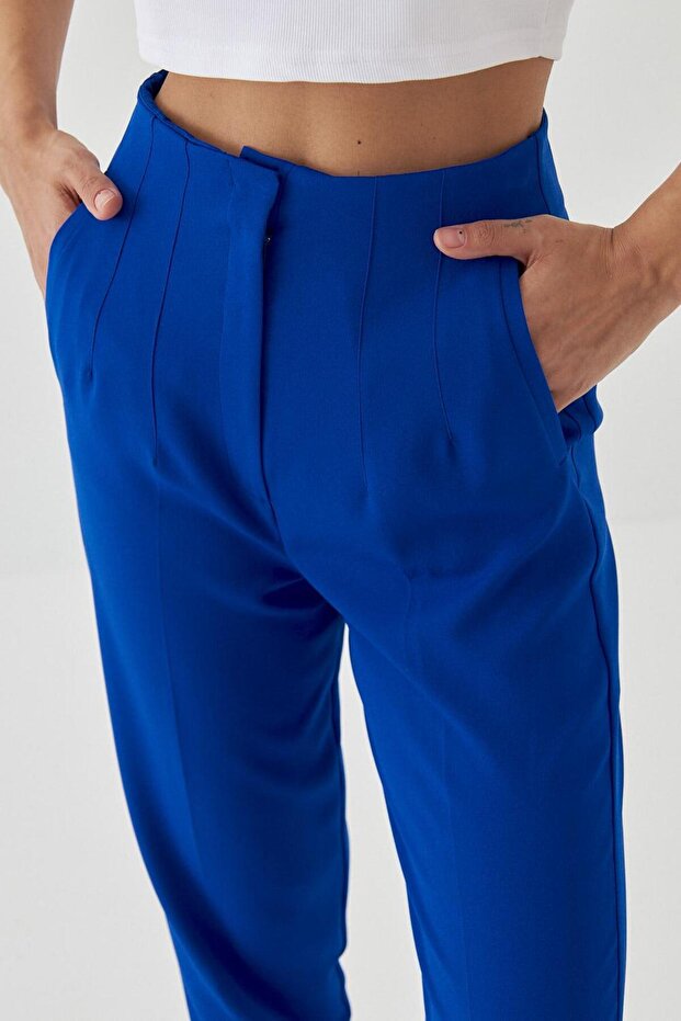 SAKS MAVİSİ PANTOLON - 3