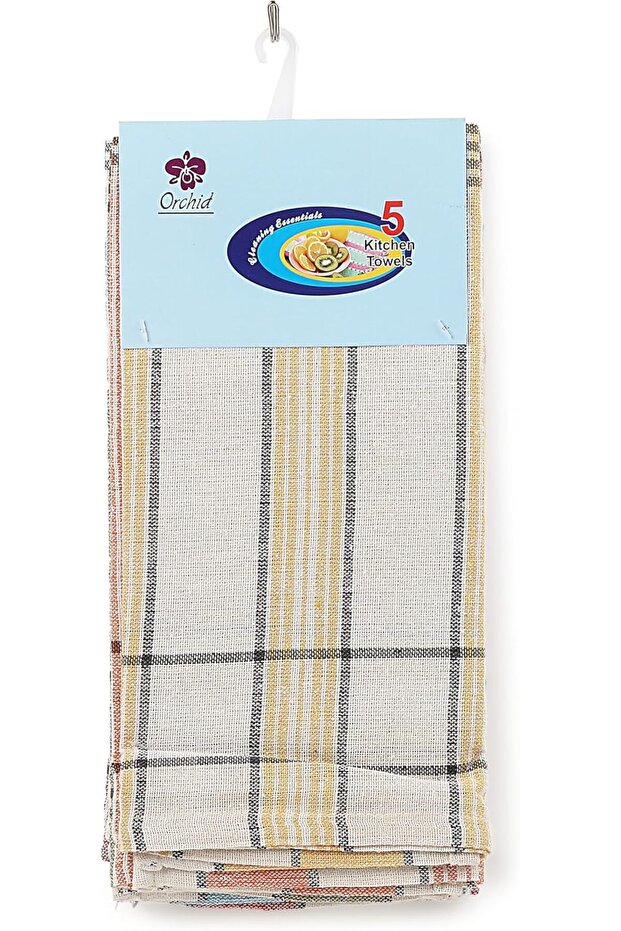 5PCS KITCHEN TOWEL SET 40 X 60 CMS