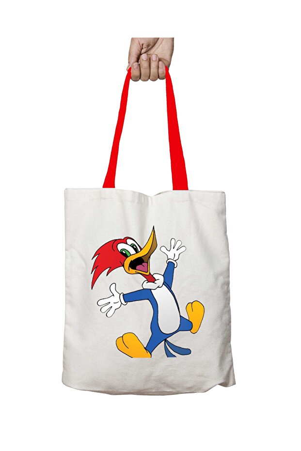 Red Handle Woodpecker Woody 2 Washable Shoulder Bag