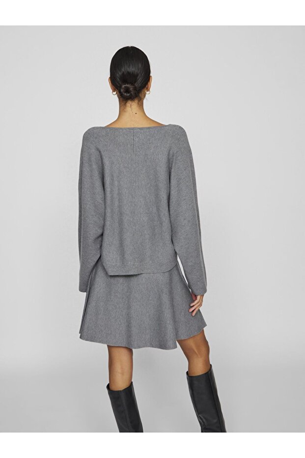 Strickpullover V-Ausschnitt - 4