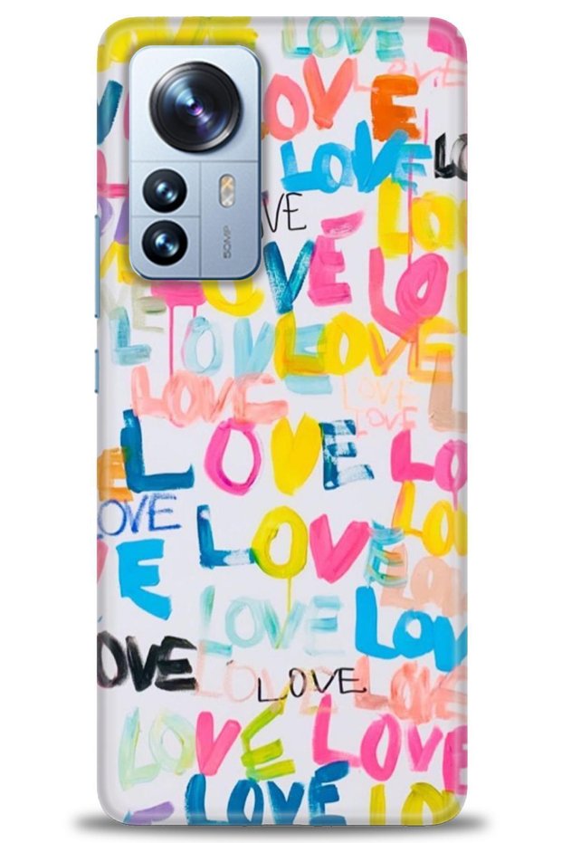 Xiaomi Mi 13 Lite Case Hd Printed Case - Colorful Love Full Screen Protector