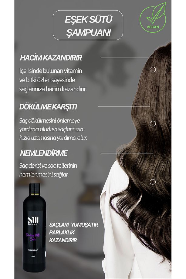 Eşek Sütlü Şampuan - 5