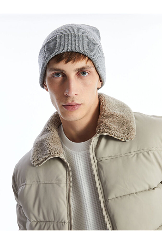 Create Your Style from Uzg Store |   Basic Men's Knit Beanie - 1