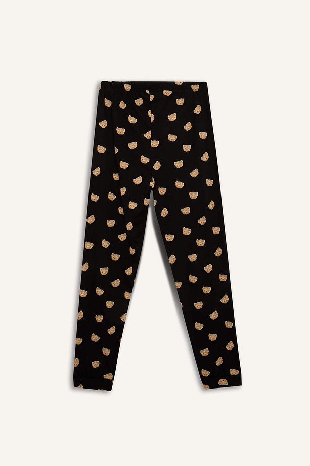 Fall In Love Pijama Takımı Regular Fit Bisiklet Yaka Baskılı Uzun Kollu Üst Uzun Alt D2277ax24wn - 7