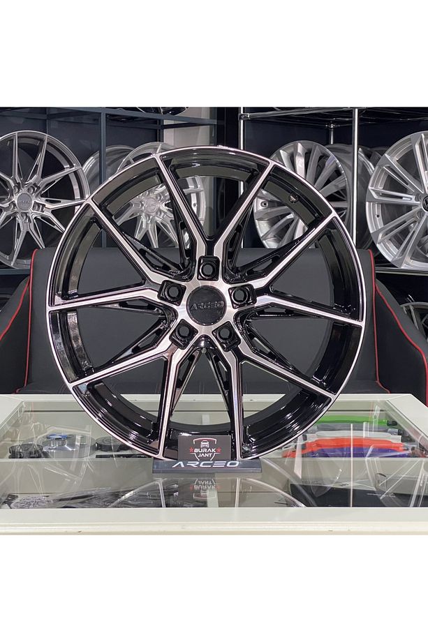 17 İNÇ 5X108 ARCEO MARSİLYA BLACK DİA. JANT MODELİ (4ADET) - 1