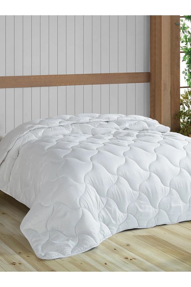 2'li Soft Microfiber Yorgan Tek Kişilik 155x215 , Otel Ve Ev Kullanımına Uygun - 1