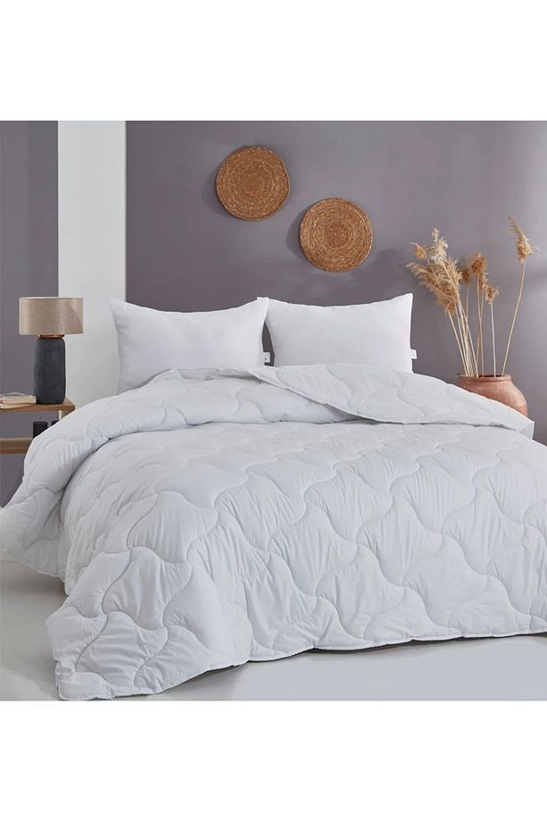 2'li Soft Microfiber Yorgan Tek Kişilik 155x215 , Otel Ve Ev Kullanımına Uygun - 2