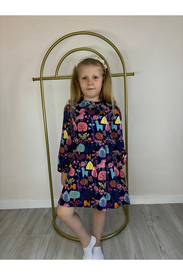 BEBE COLLAR DRESS