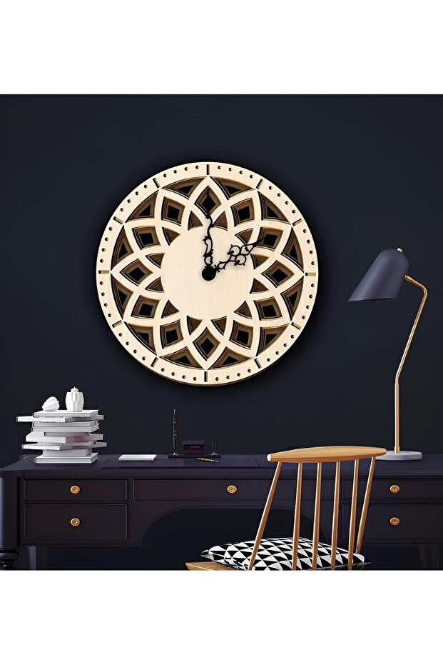 Decorative Mandala Wall Clock - 1