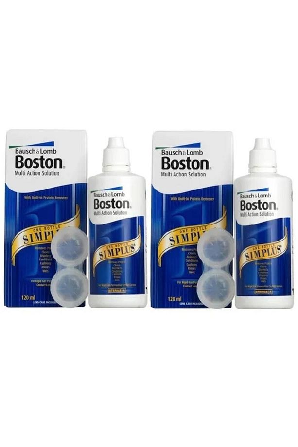 Boston Multi Action Sımplus Sert Lens Solüsyonu 120 ml 2 Ad - 1