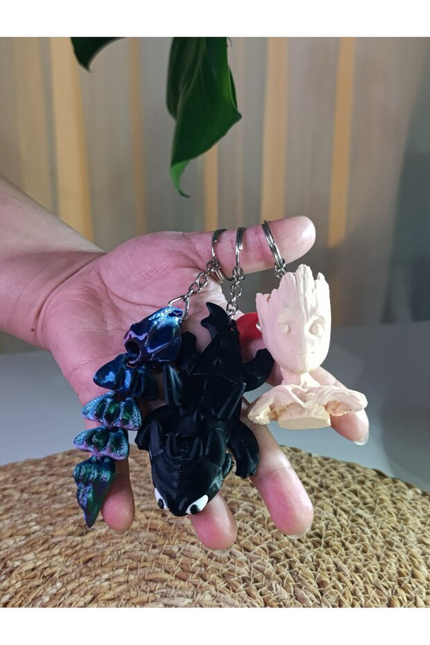 Dragon Toothless - Fury of the Night Keychain - 3