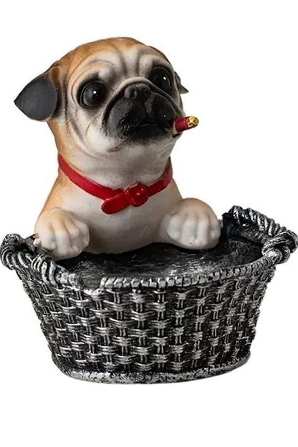 DEKORATİF KÖPEK KÜLLÜK, KÜL TABLASI - 4