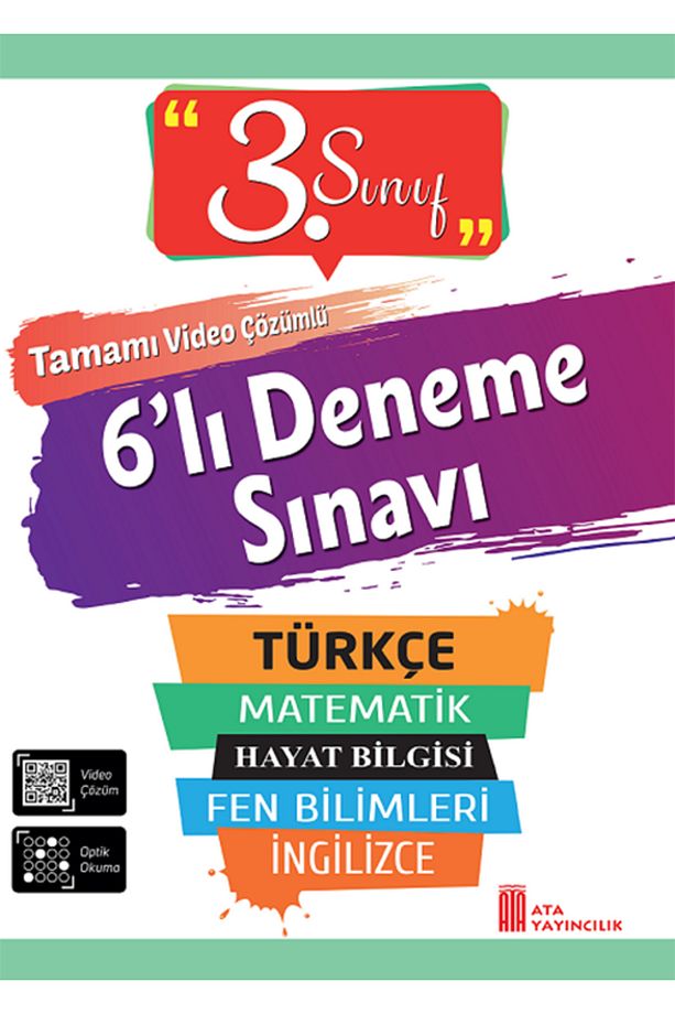 3.Sınıf 6'lı Poşet Deneme Sınavı - 2