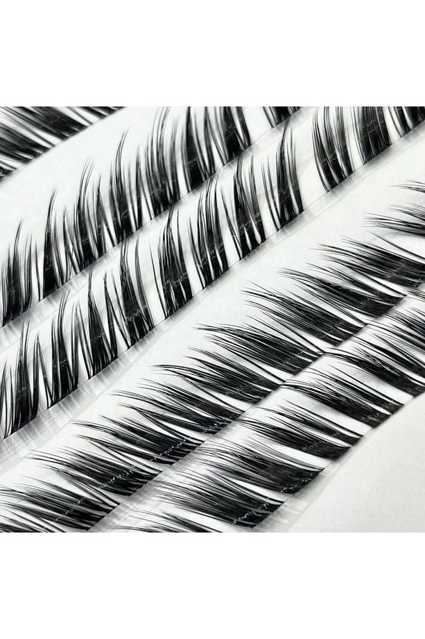 Ekspres Kirpik; Fox Kirpik; tilki efekti kirpik; ipli kirpik;cat eyes kirpik; 16mm 4ip - 1