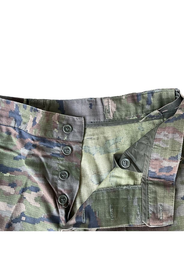 İspanya Ordusu Orman Kamuflajı Şort Unisex (M Beden) - 4