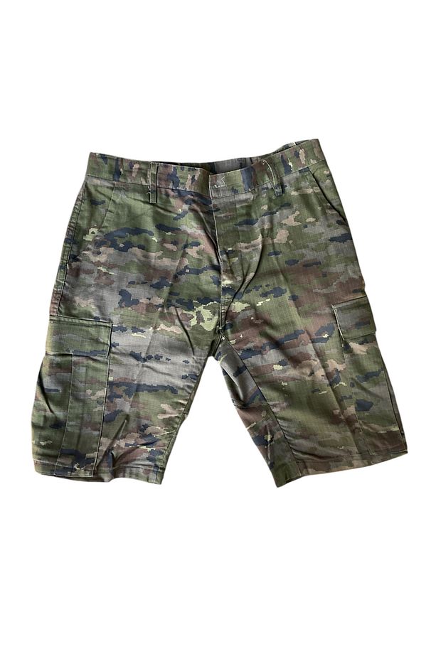 İspanya Ordusu Orman Kamuflajı Şort Unisex (M Beden) - 1