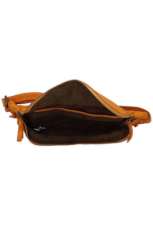 33 cm Leder U-Boot Gürteltasche - 5
