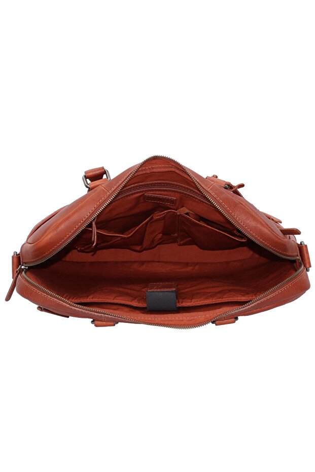 Starožitný Avery Aktentasche Leder 40 cm Facial Computer Fach - 5