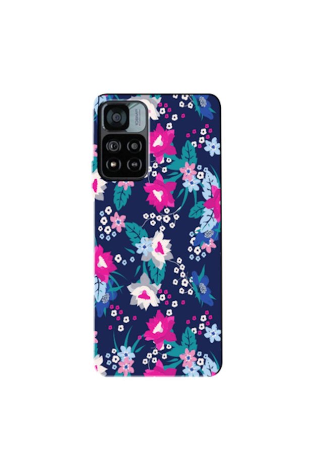 Xiaomi Redmi Note 12 Pro 4g Compatible Case Spring Flowers Printed Silicone Case (Printed)