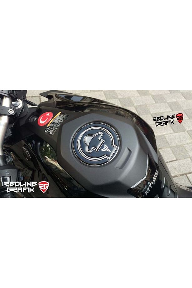 Yamaha Mt-25 Black Edition Depo Kapağı Pad - 1