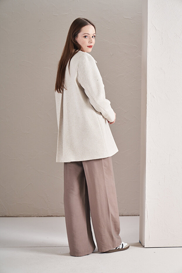 سترة متعرجة من إكرو - 1