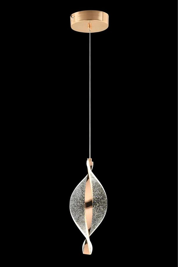 İstanbul Avize Mars Tekli Gold Led Modern Lüx Ledli Avize - 1