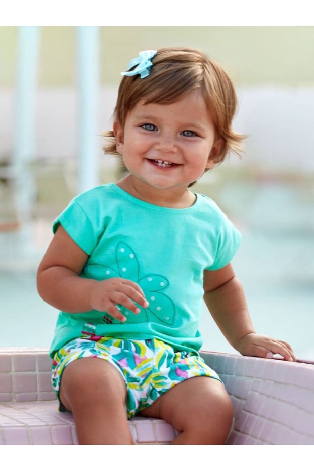 Baby Girl T-Shirt Shorts Set of 2 1231