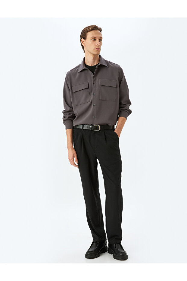 Anthracite Men's Shirt 5Wam60145Hw