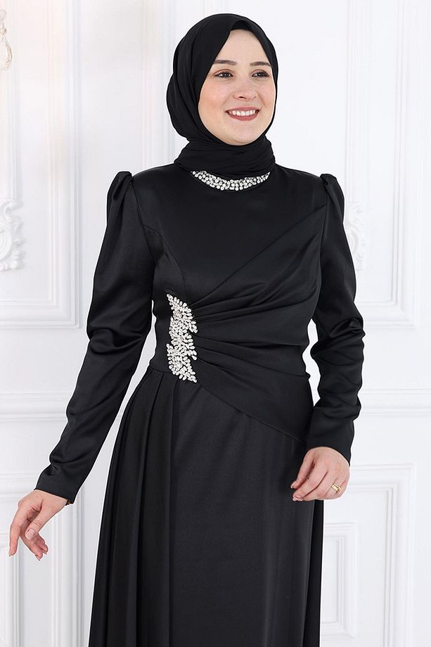 Lara Abiye Siyah ISR988 - 3
