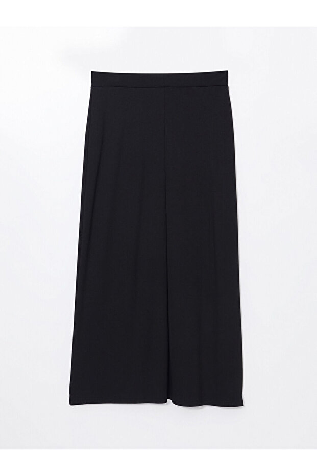 Lcw Grace Siyah Beli Lastikli Kadın Etek - 2