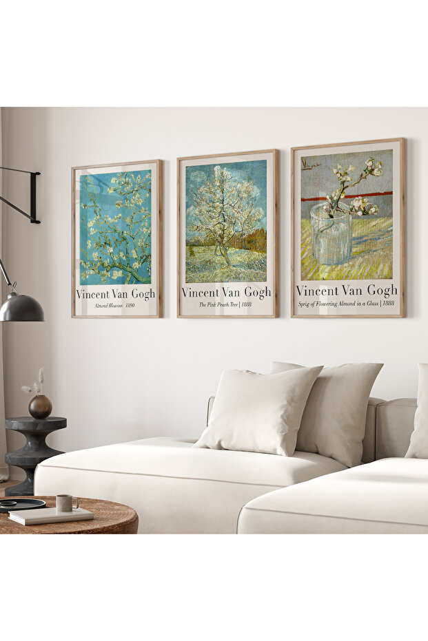 Framed Wooden Painting, 3 Piece Painting Models