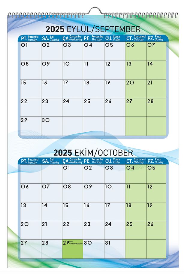 2025 DUVAR PLANLAMA TAKVİMİ 6 SAYFA - 5