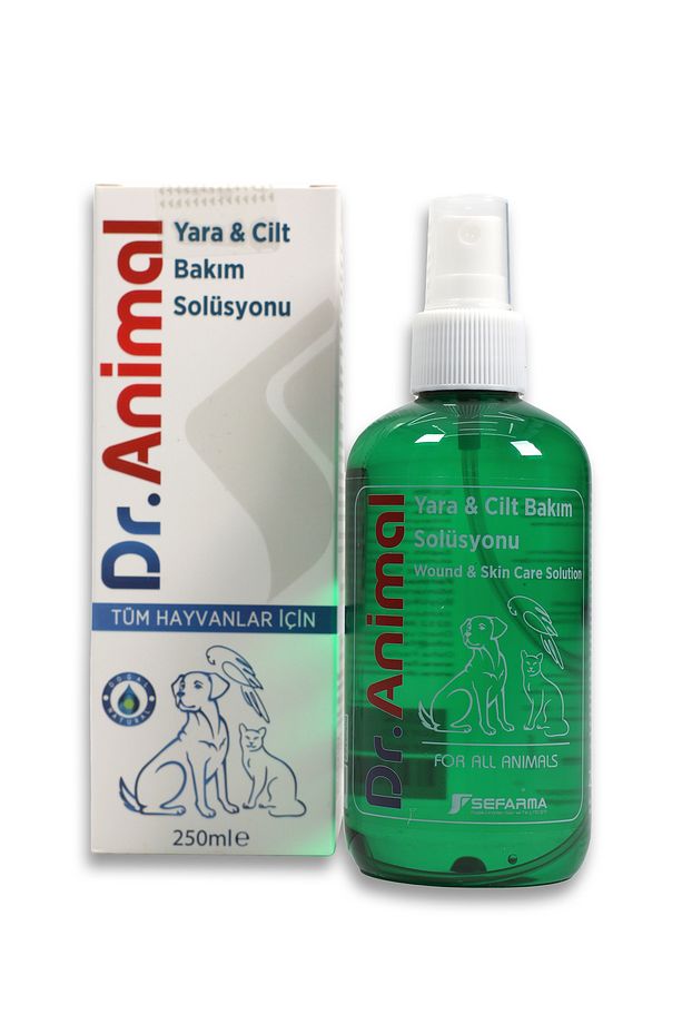 Dr Animal 250 ml Kedi ve Köpekler İçin Pati Deri Meme Göz ve Kulak Temizlik Bakım Solüsyonu - 3
