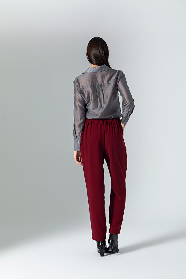 Gri Parlak Gömlek - 7