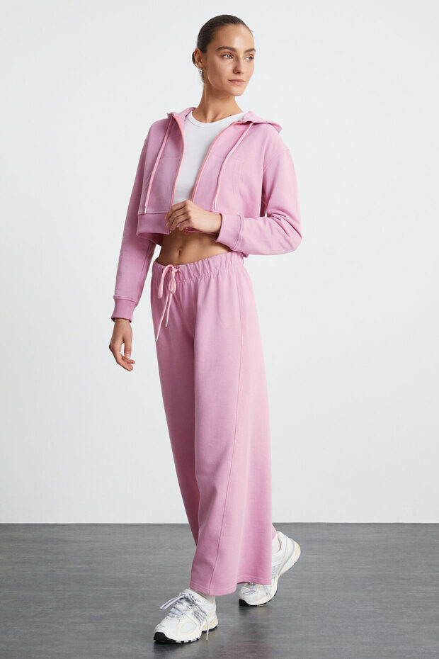 ESTER Kadın Pembe Sweatshirt - 3