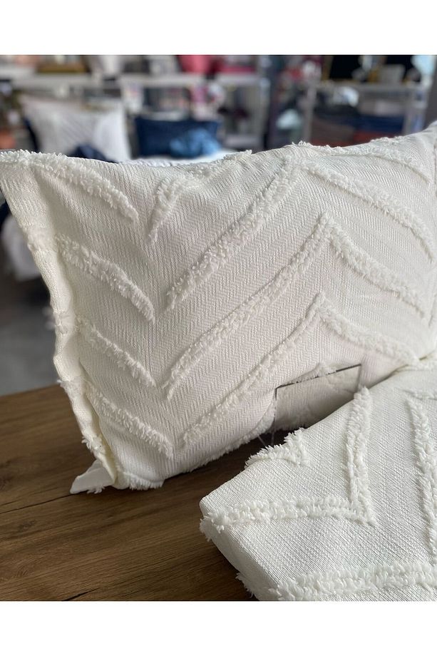 Asena Tek Kişilik Püsküllü Yatak Örtüsü 160x250 1 Yastık 50x80 - 3