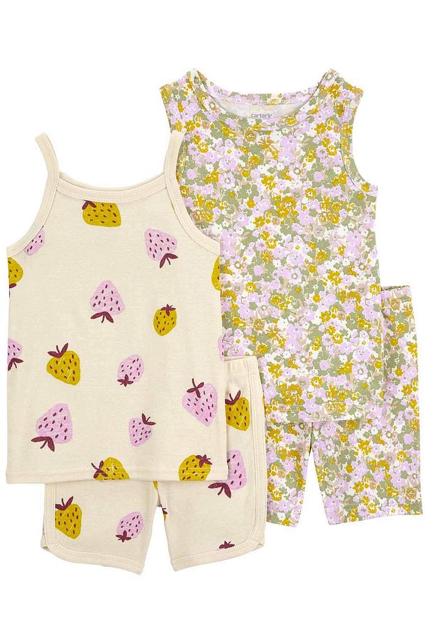 Küçük Kız Çocuk Pijama Set - 1