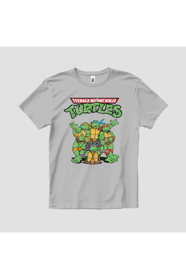Ninja Turtles Group Logo Unisex Kids T-Shirt