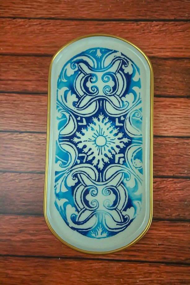 Turquaz Soft Pure - 4 Adet HandMade El Baskılı Seramik Servis ve Sunum Tabağı, Çerezlik 22 cm - 6