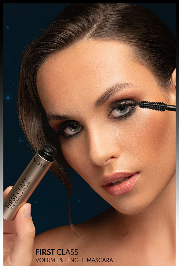 First Class Volume and Lengthening Mascara - Black - 4