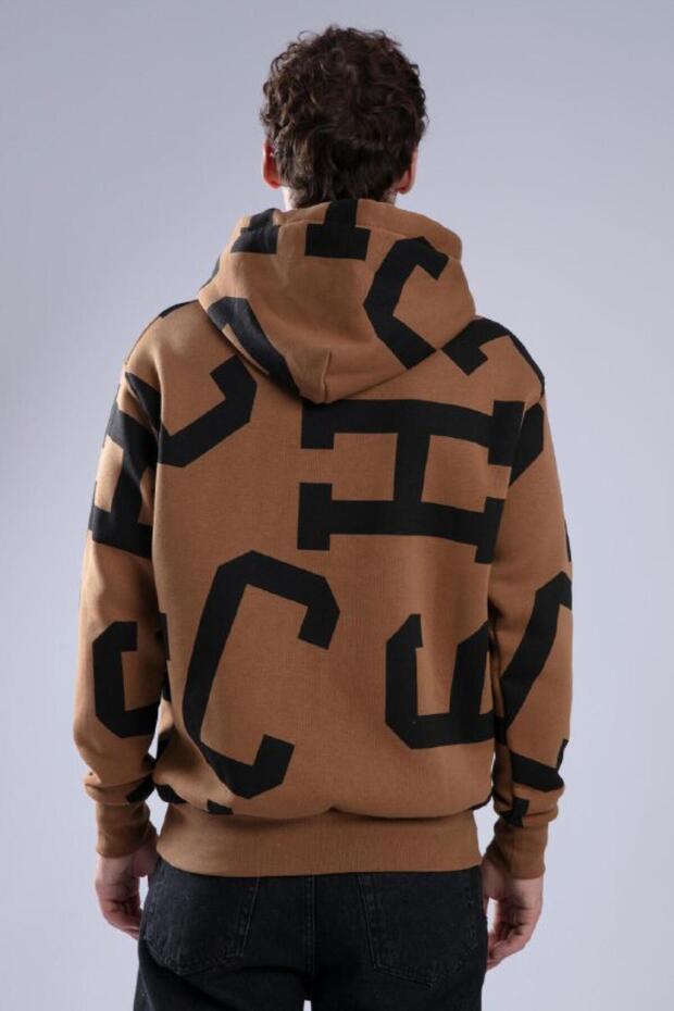 K-588 Erkek Kapşonlu Sweat - 3