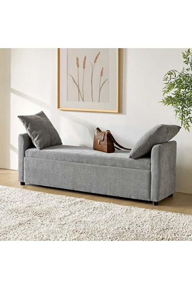 MELODİ KADİFE BENCH - 1