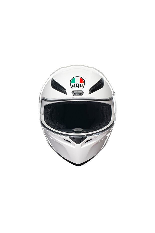 K1 S Mono White Kapalı Kask - 3