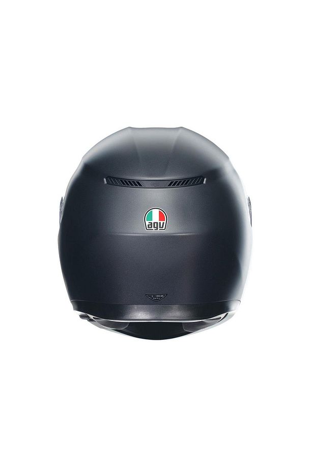K3 Mono Matt Black Kapalı Kask - 4