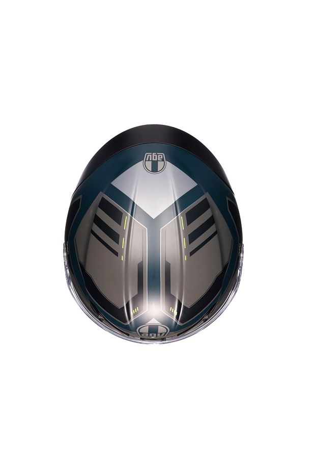 K6 S Mplk Enhance Matt Grey Yellow Fluo Kapalı Kask - 5