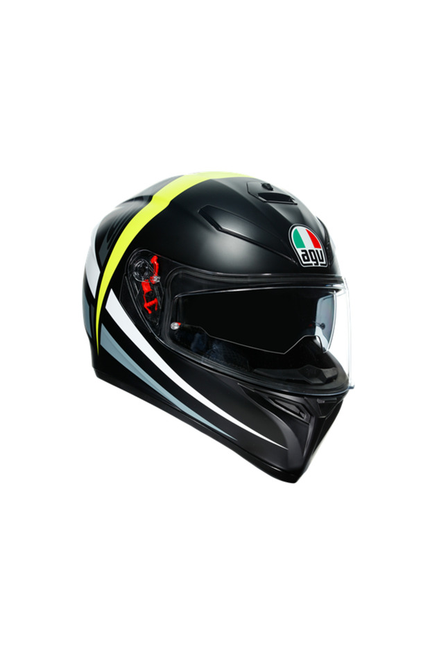 K3 Sv Continents Spin Kapalı Kask - 1