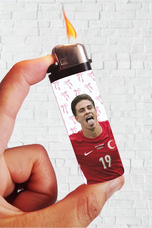 Çakmak Kenan Yıldız Baskılı Klasik Çakmak - 1