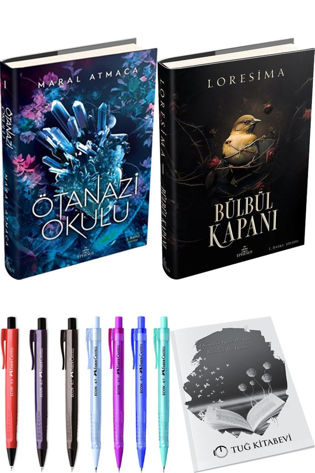 Ötanazi Okulu 1-Volume Editions and Bülbül Kapanı 1-Volume Editions + Gift