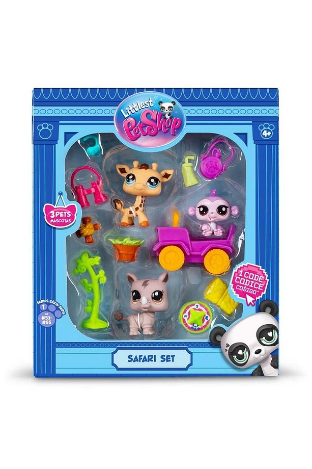 Figür Set Minişler Safari Temalı Hayvanlar - 4