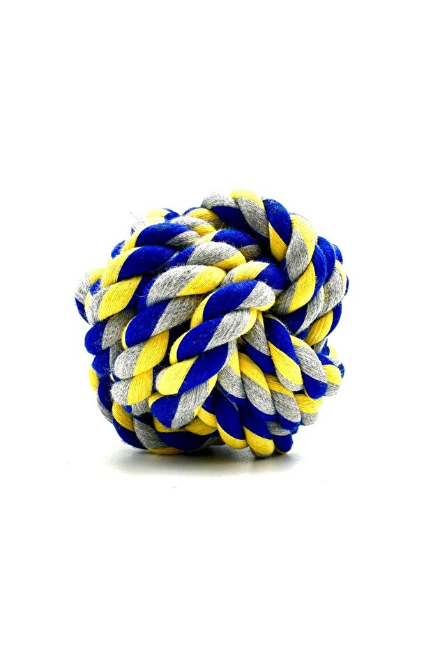 Large Size Knotted Dog Play Ball 9cm